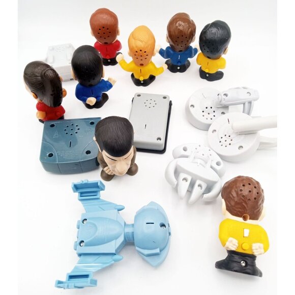 Star Trek Movie Toy from Burger King 2009 Characters, Ships, Tricorder Lot of 15 - Picture 2 of 16